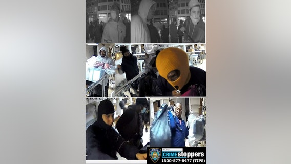 Police search for looters who stole luxury handbags in SoHo