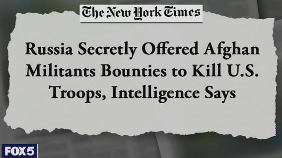 Trump under pressure over Russia's bounties to kill American troops