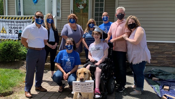 School dog helps bring graduation to the students