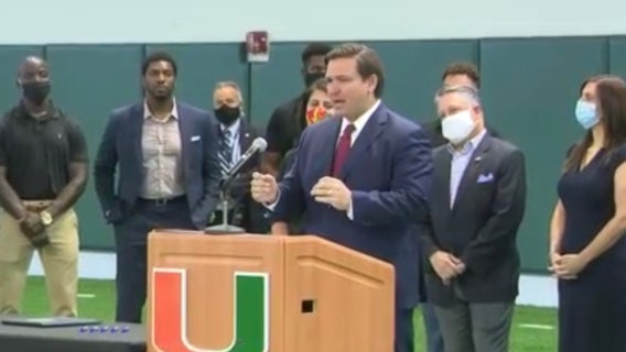 Gov. Ron DeSantis signs bill allowing college athletes to make money off their fame