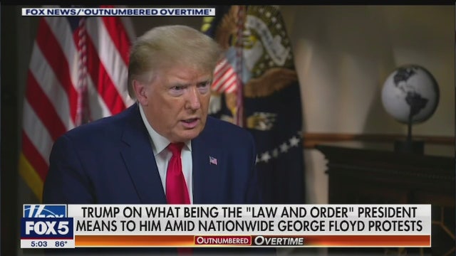 Trump says chokeholds by police should generally 'be ended'