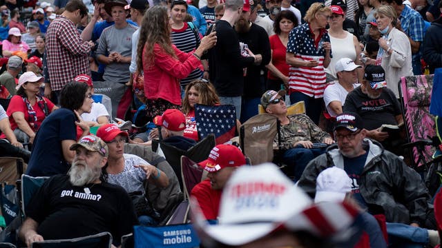 6 staffers setting up for Trump rally positive for COVID-19