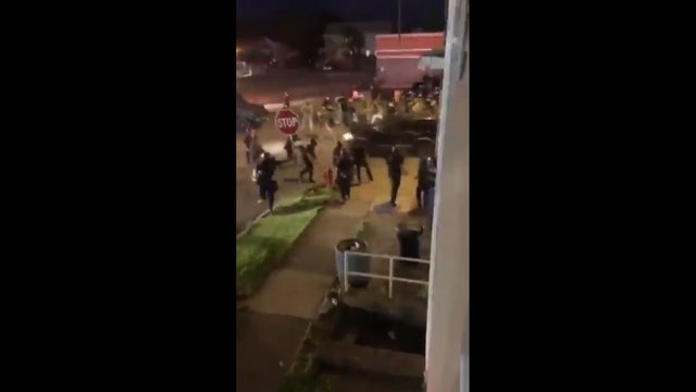 SUV hits 2 officers at protest in Buffalo