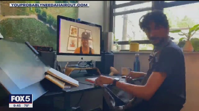 Website pairs stylists with people needing help with at-home haircuts