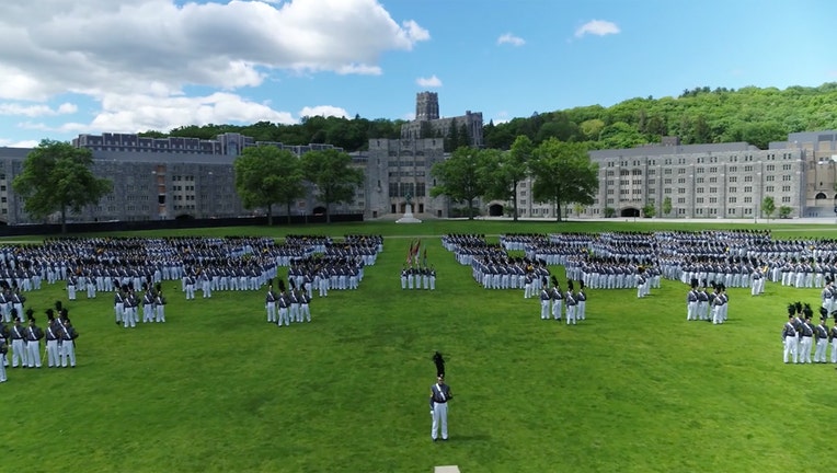 Cadets in various formations