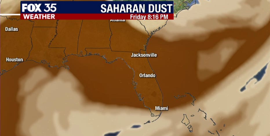 Have you seen the haze? Saharan Dust arrives in Central Florida