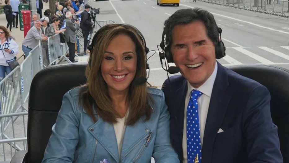 Ernie Anastos and Rosanna Scotto