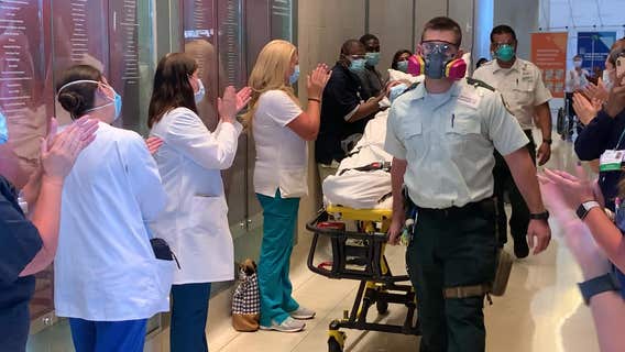 Long Island man leaves hospital after 106-day fight with COVID-19