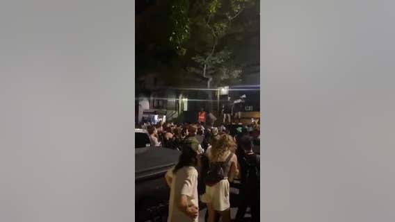 Anti-police protest outside NYPD commissioner's home