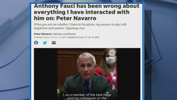 Fauci: White House aides' efforts to discredit him 'bizarre,' 'nonsense'