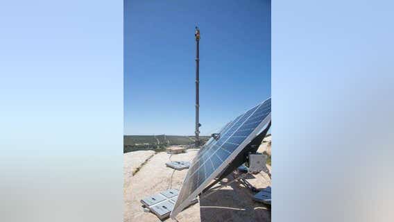 Border patrol using surveillance towers to secure U.S. border