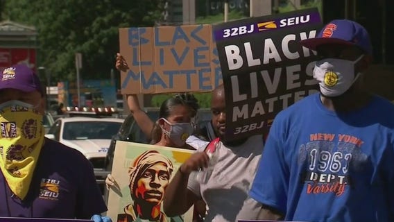 Strike for Black Lives: Workers protest racial inequality