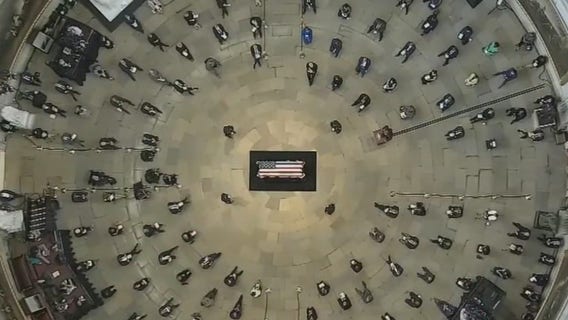 John Lewis, civil rights icon, honored at U.S. Capitol