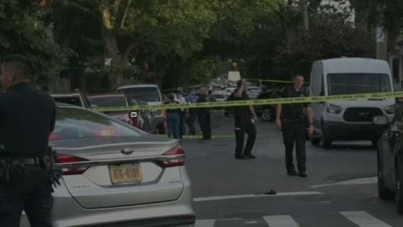 12 more shootings including man struck while visiting memorial