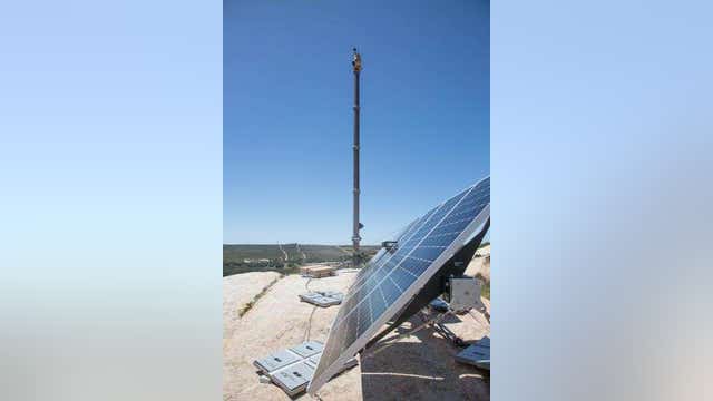 Border patrol using surveillance towers to secure U.S. border