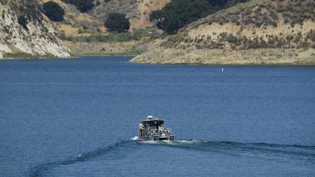 Search of California lake resumes for missing "Glee" star