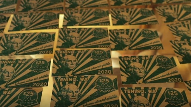 Town prints own currency to boost coronavirus relief