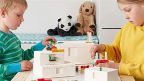 IKEA and LEGO team up to create storage boxes for bricks that kids can also play with