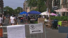 Outdoor communal dining areas debut in Queens