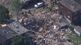 Deadly explosion levels buildings in Baltimore