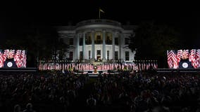 Crowd of 1,500, many without masks, packed onto White House South Lawn amid pandemic for Trump's RNC speech