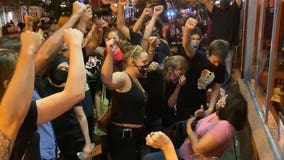 'White silence is violence': Protesters confront outdoor diners in DC