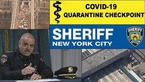 NYC sheriff begins registering travelers at COVID-19 checkpoints