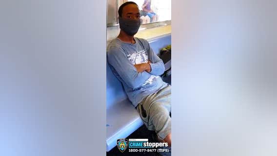 Man caught on camera attacking woman on subway train