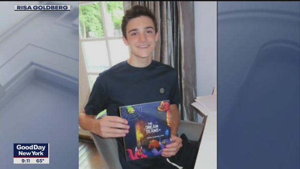 Teen author donates proceeds from new book