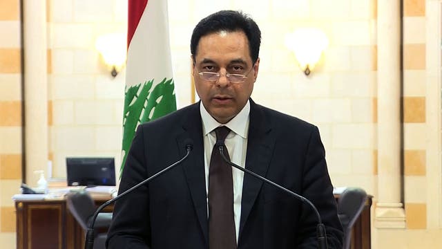 Lebanese Prime Minister Hassan Diab steps down in wake of Beirut explosion, protests