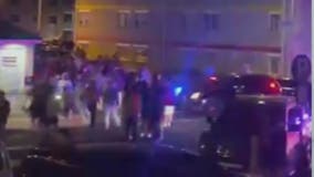 Police break up massive crowd outside former MTV Jersey Shore house