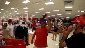 Anti-mask protesters fined after marching through Florida Target