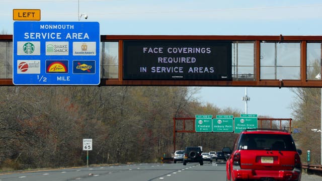 Tolls to increase on NJ’s three major highways Sunday