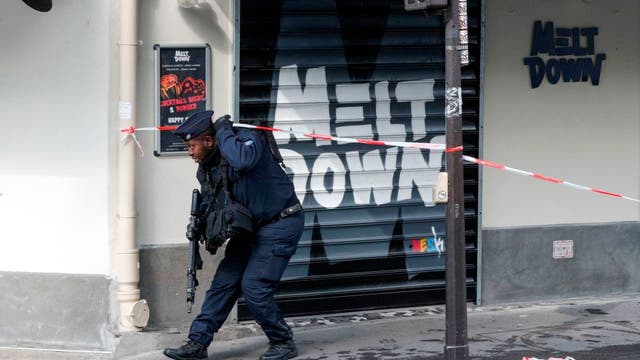 2 wounded in knife attack in Paris; suspect arrested