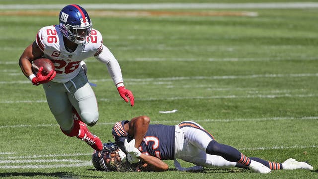 NY Giants Saquon Barkley out for season with torn ACL