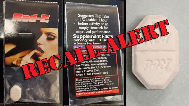 'Male enhancement' tablet recalled due to undeclared erectile dysfunction drug