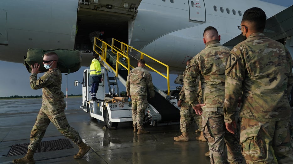 U.S. Troops Arrive In Poland For Military Exercises