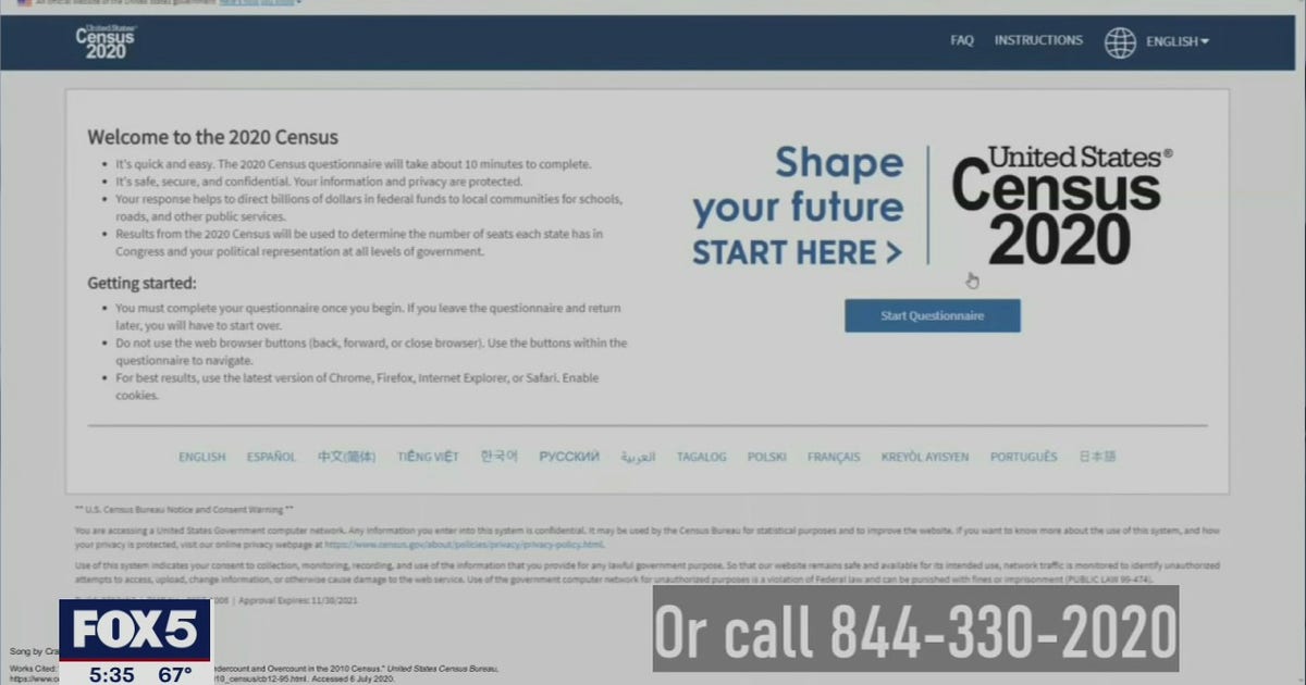 Scramble to get people counted as 2020 census winds down | FOX 5 New York