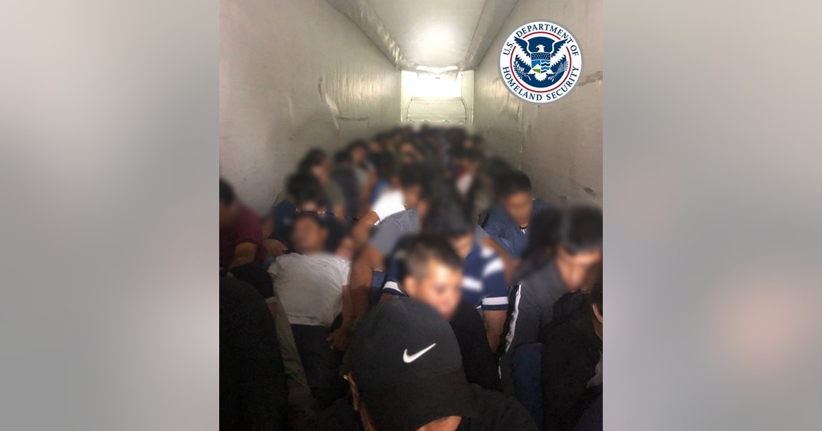 U.S. border agents find dozens of migrants crammed into truck | FOX 5 ...