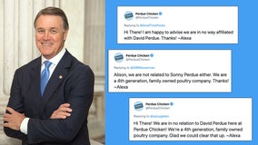 Perdue Chicken: We're not affiliated with Sen. David Perdue