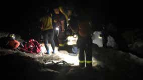 VIDEO: San Francisco firefighters rescue person trapped on rocks in Presidio