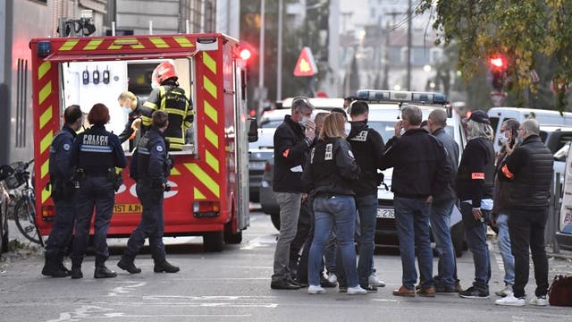 Orthodox priest shot at church in France; attacker at large