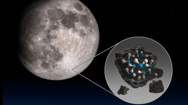 NASA confirms there is water on sunlit surface of Moon