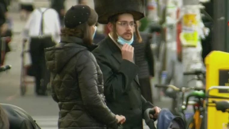 FILE- Restrictions were back in place in parts of NYC due to a surge in coronavirus cases.