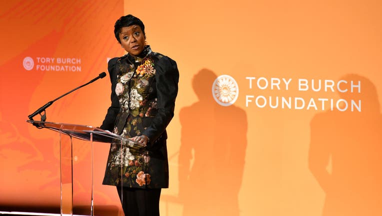 Mellody Hobson, Co-CEO & President, Ariel Investments speaks onstage during the 2020 Embrace Ambition Summit