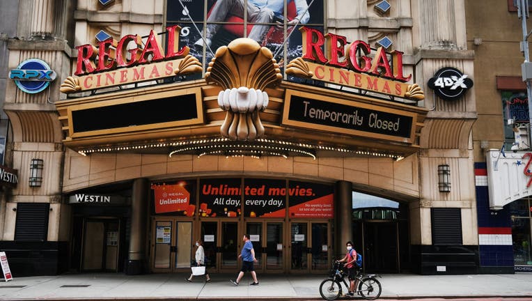 Regal Cinemas on 42nd Street in Manhattan
