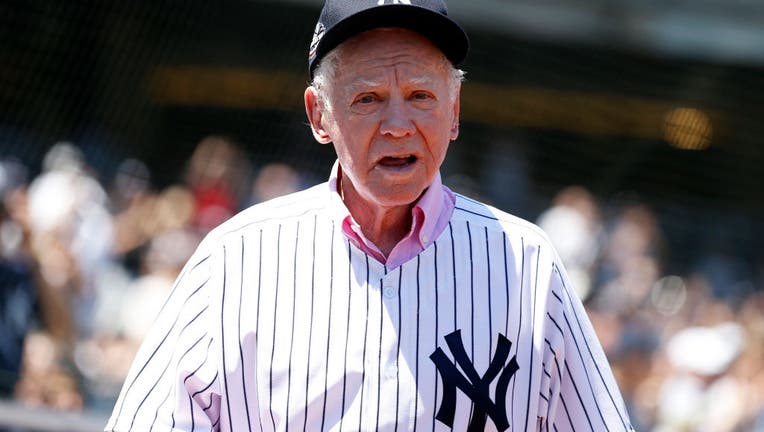FILE - Former player Whitey Ford of the New York Yankees.