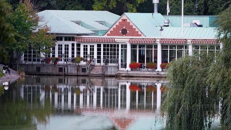 A view of the Central Park's historic Loeb Boathouse restaurant. The Central Park Boathouse Restaurant Closes up and 163 Employees Laid Off following unforeseeable business circumstances prompted by the COVID-19 pandemic. The Restaurant will not be open until next April 2021. 