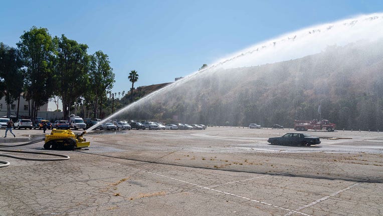 The Los Angeles Fire Department has rolled out its newest firefighter. (LAFD)