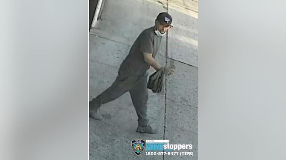 Police are looking for the man in this photo. Cops say he tried to rip an earring out of a girl's ear.